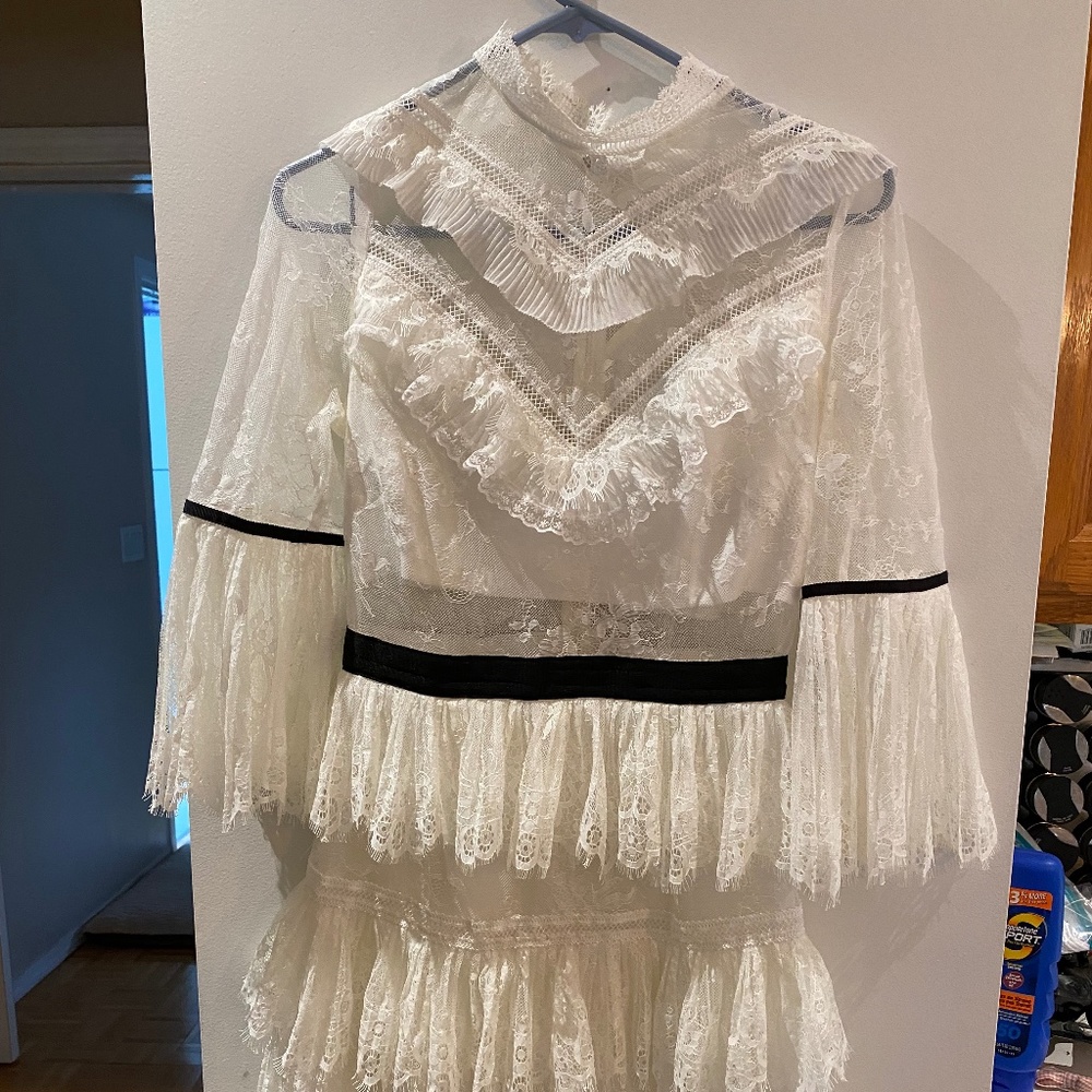 Self-Portrait White Dress